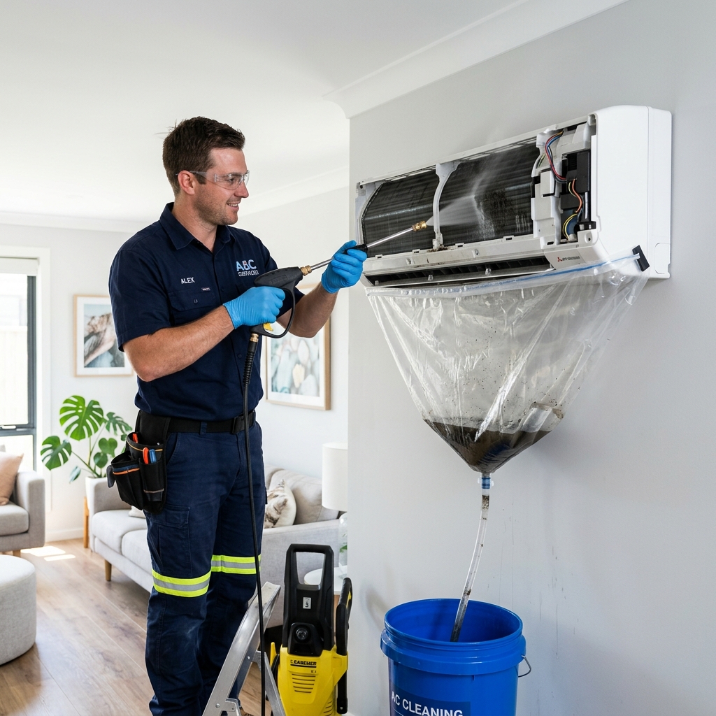 Cuci AC & Overhaul Rumah Tinggal