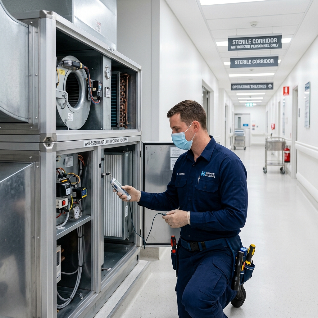 Maintenance AC Unit Steril Rumah Sakit & Klinik