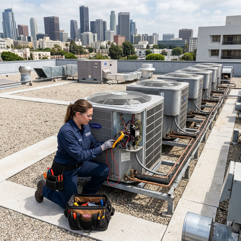 Maintenance Rutin AC Perkantoran Ruko
